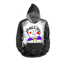 Load image into Gallery viewer, Boy - Faux Bleach Design Hoodie - Plus Sizes
