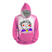 Load image into Gallery viewer, Boy - Faux Bleach Design Hoodie - Plus Sizes
