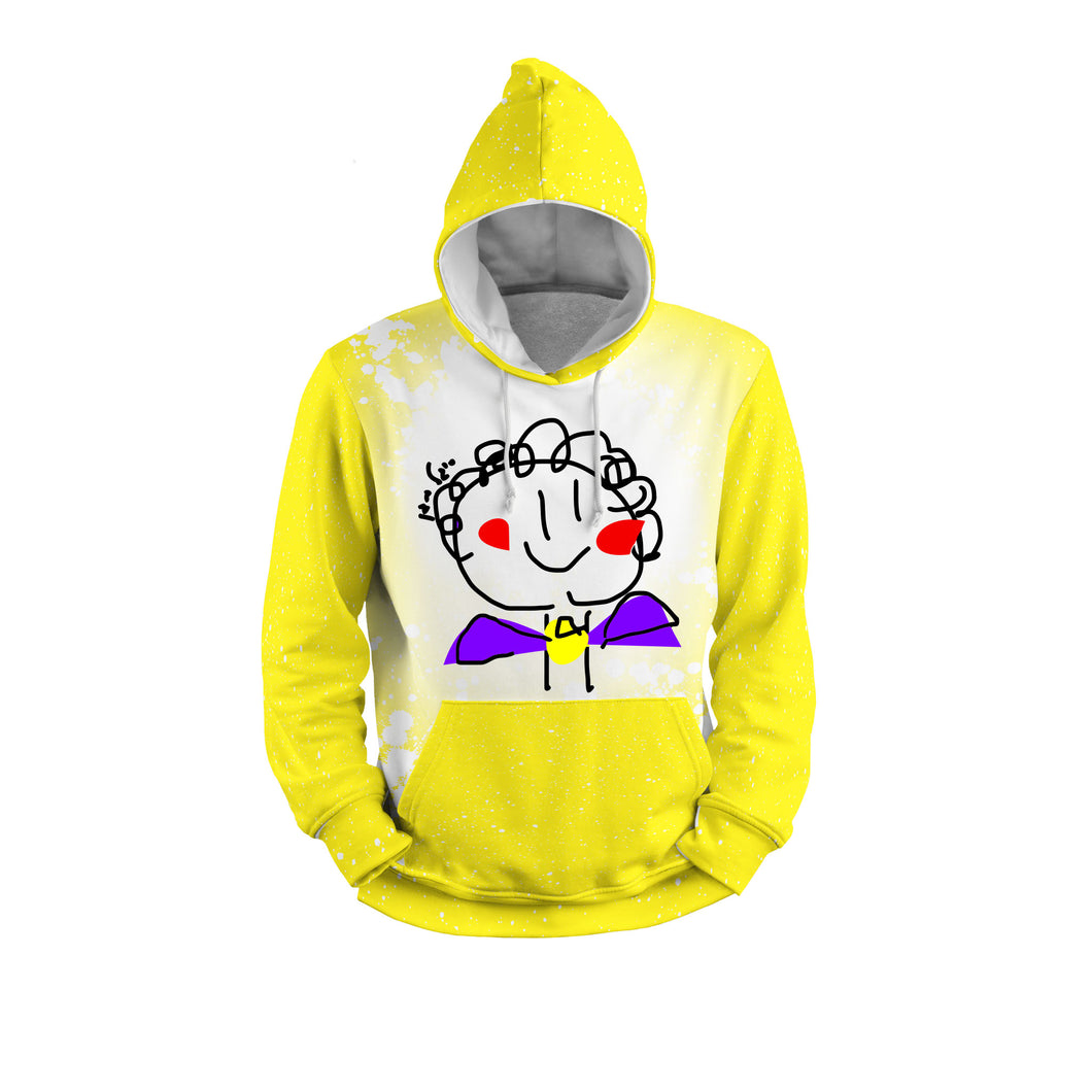 Boy - Faux Bleach Design Hoodie