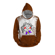 Load image into Gallery viewer, Girl- Faux Bleach Design Hoodie
