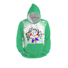 Load image into Gallery viewer, Girl- Faux Bleach Design Hoodie
