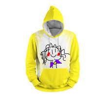 Load image into Gallery viewer, Girl- Faux Bleach Design Hoodie
