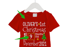 Load image into Gallery viewer, 1st Christmas Baby Body Romper - Blanketale
