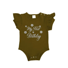 Load image into Gallery viewer, My First Birthday Baby Body Romper - Blanketale
