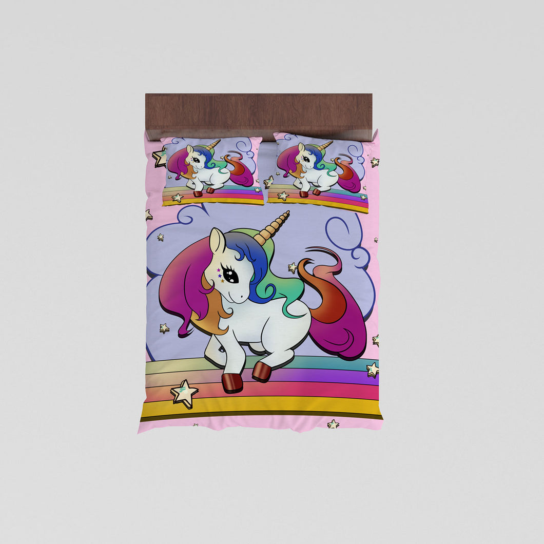 Friend in Dream Unicorn  Doona Cover