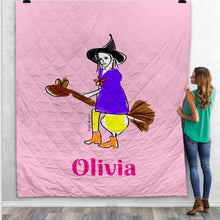 Load image into Gallery viewer, Halloween Lightweight Quilt Blanket
