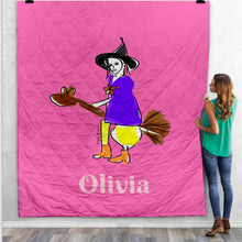 Load image into Gallery viewer, Halloween Lightweight Quilt Blanket
