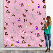 Load image into Gallery viewer, Animal Design Lightweight Quilt Blanket
