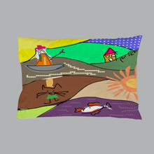 Load image into Gallery viewer, Village Quilt Pillowcase
