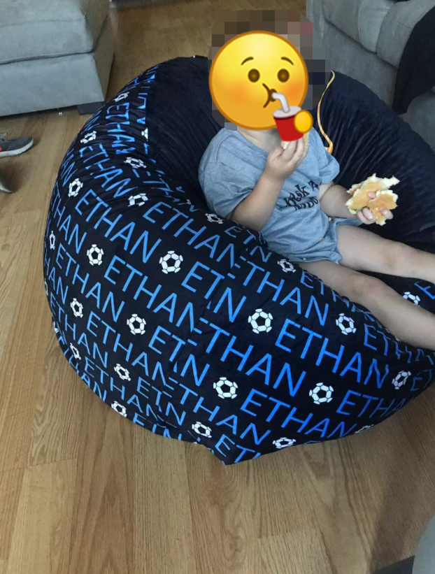 Name & Symbol Bean Bag - Blanketale