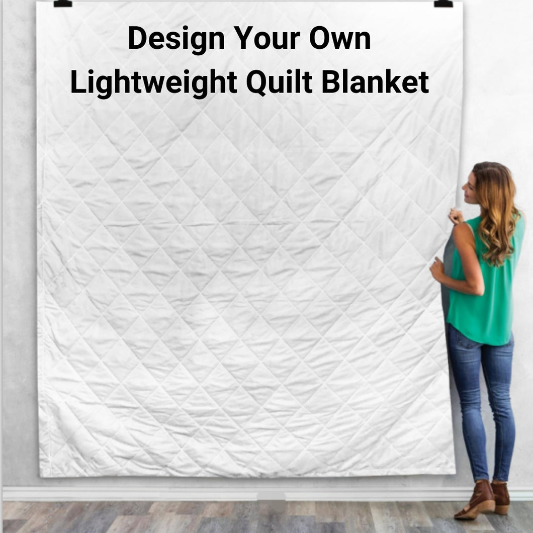 Design Your Own Lightweight Quilt Blanket