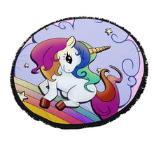 Load image into Gallery viewer, Friend In Dream Unicorn Beach Rugs
