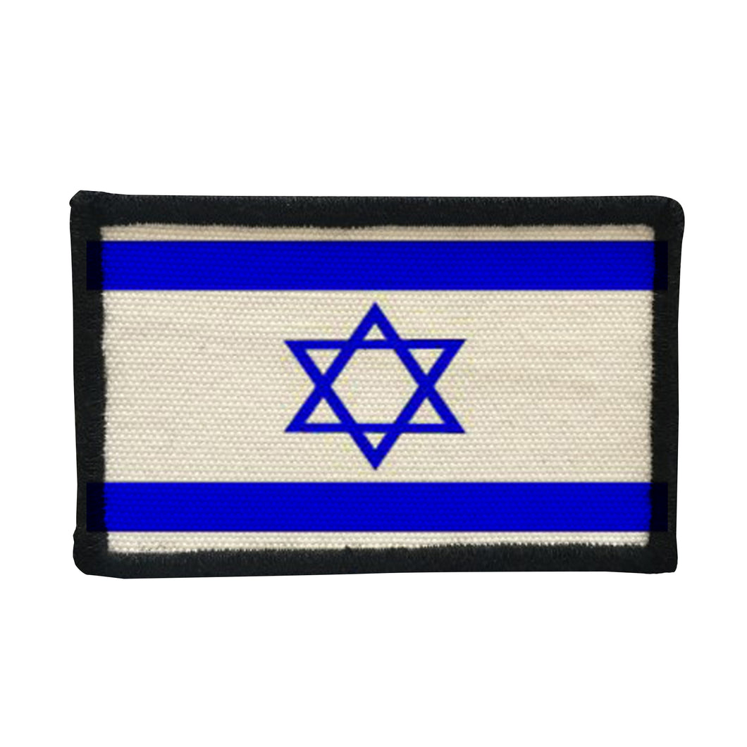 Israel Flag Patches Rectangle