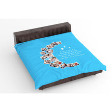 Load image into Gallery viewer, Photo Moon (I love you to the moon) Mink Blanket
