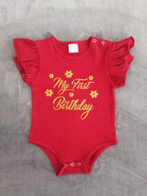 Load image into Gallery viewer, My First Birthday Baby Body Romper - Blanketale
