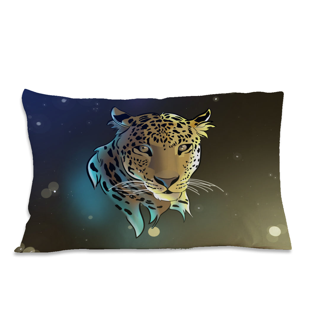 Jazzy Leopard Pillow Cover