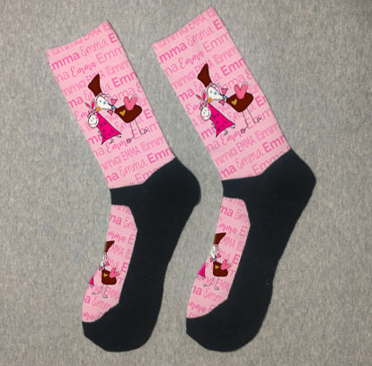 Baby Stork Girl Socks