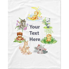 Load image into Gallery viewer, Baby Animal Blanket
