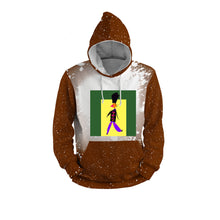 Load image into Gallery viewer, English Guard- Faux Bleach Design Hoodie
