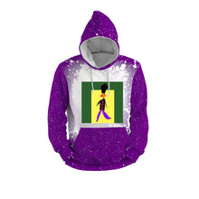 Load image into Gallery viewer, English Guard - Faux Bleach Design Hoodie - Plus Sizes
