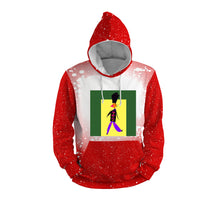 Load image into Gallery viewer, English Guard - Faux Bleach Design Hoodie - Plus Sizes
